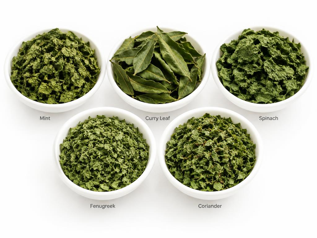 Dehydrated Leaves
